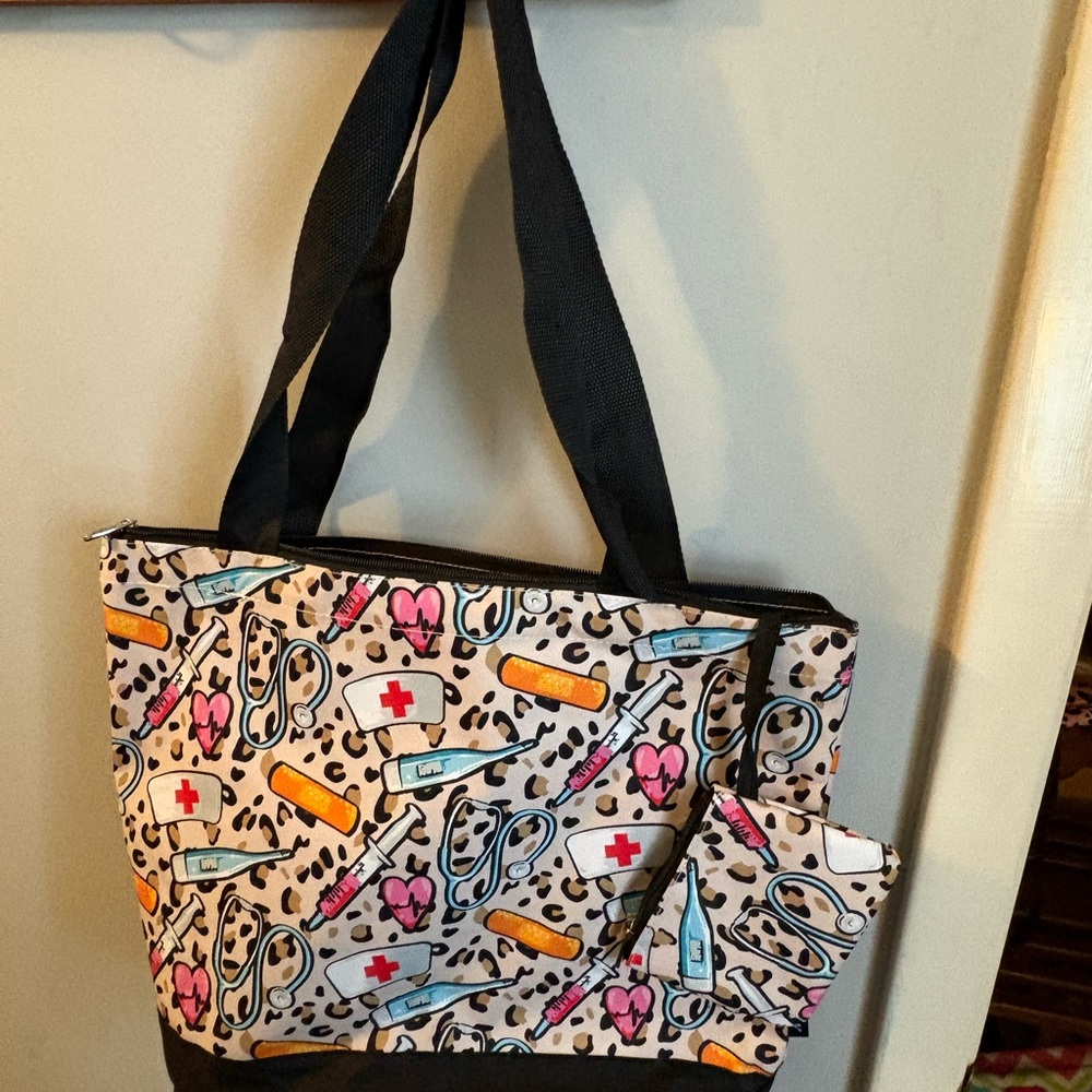 Stylish Medical Print Tote Bag